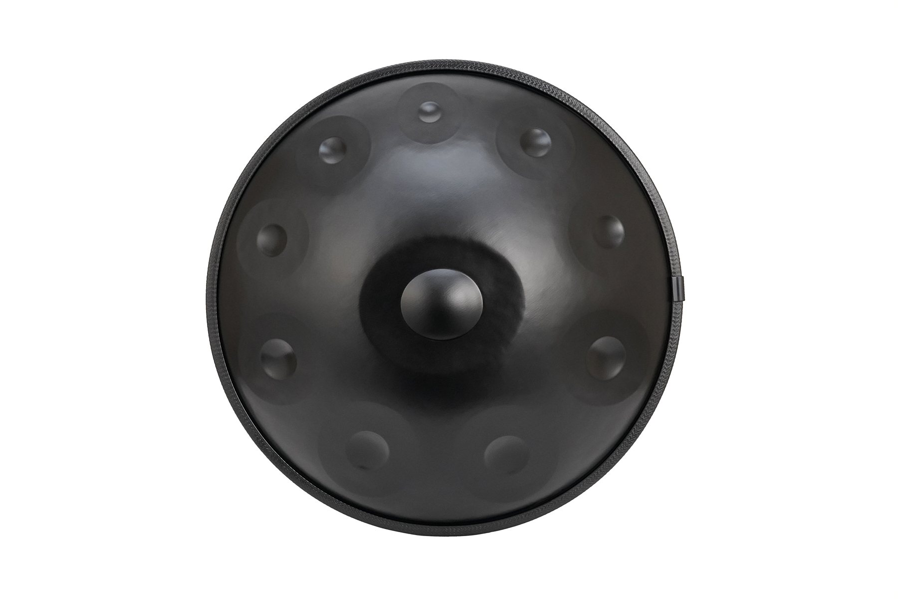 Black D Kurd 10 note handpan