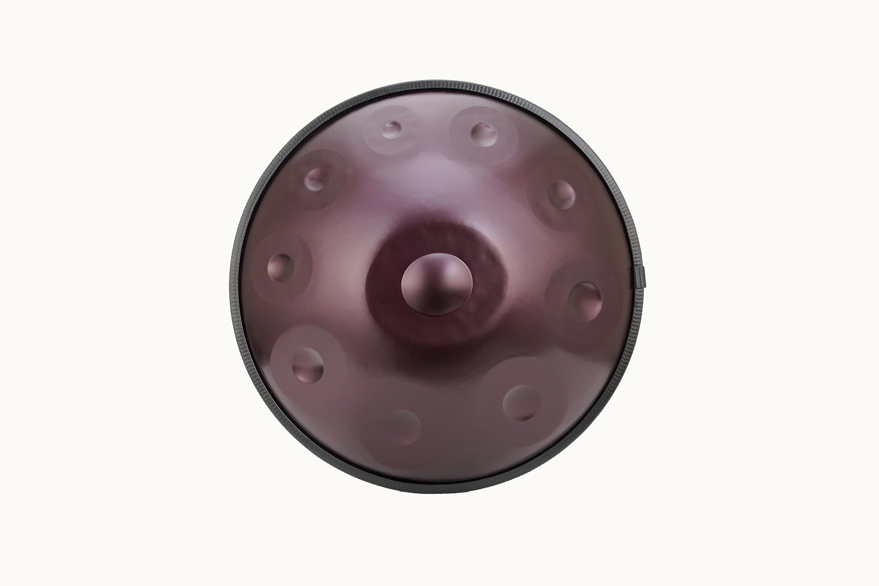 Purple 10 note handpan